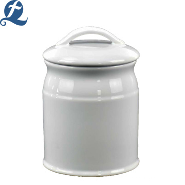 Wholesale Simple Single Color Ceramic Smooth Storage Tanks